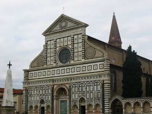 Iglesia de Santa María Novella, Florencia, Italia