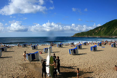 Playa Ondarreta, San Sebátián
