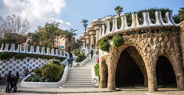 Parque Guell en Barcelona - Gaudí