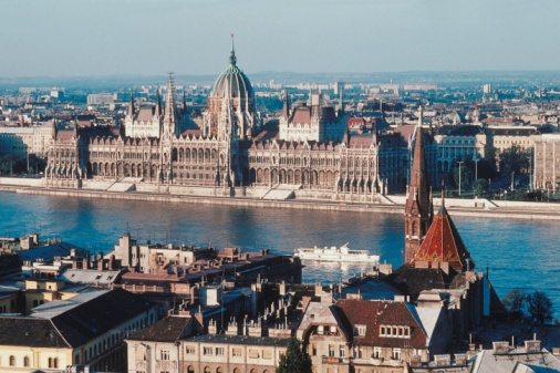 Río Danubio en Budapest