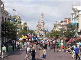 Calle principal Disneyland