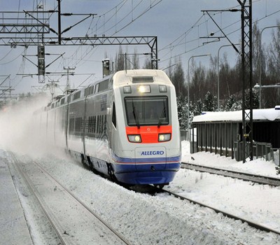 Tren Allegro, viaja de Helsinki a San Petersburgo
