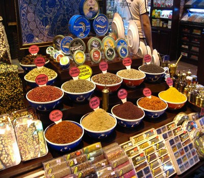 El Bazar de las Especias en Estambul