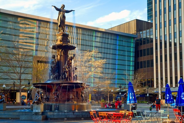 Plaza de la fuente de Cincinnati 