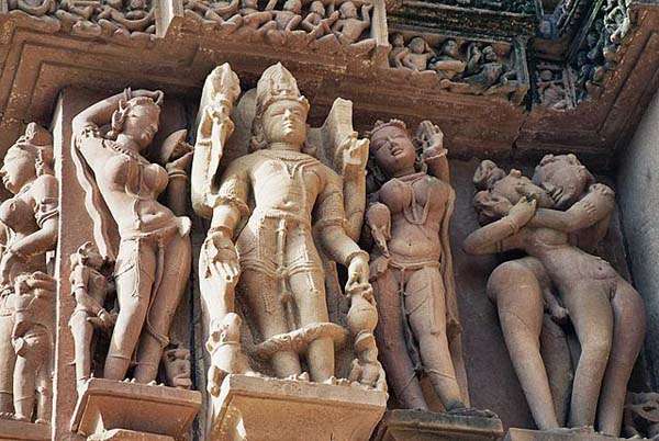 Los templos eróticos de Khajuraho, India