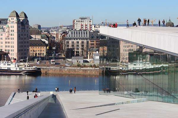 Oslo desde la Opera House