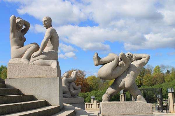 Parque de las Esculturas en Oslo