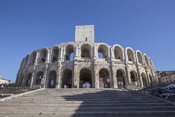 Anfiteatro romano en Arles