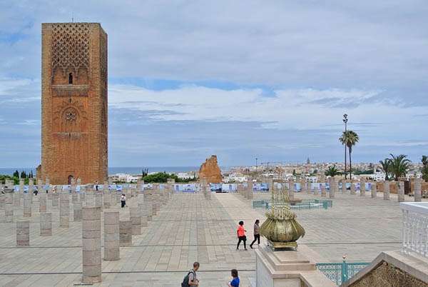 Minarete en Rabat