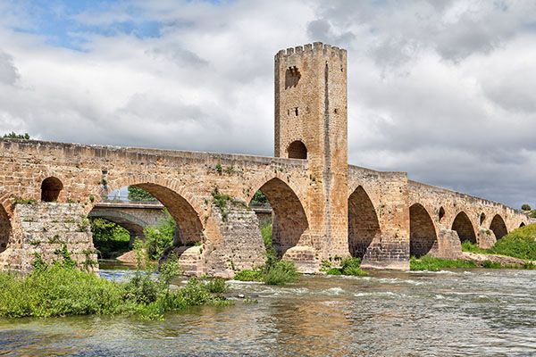 Puente Medieval en Frias Burgos