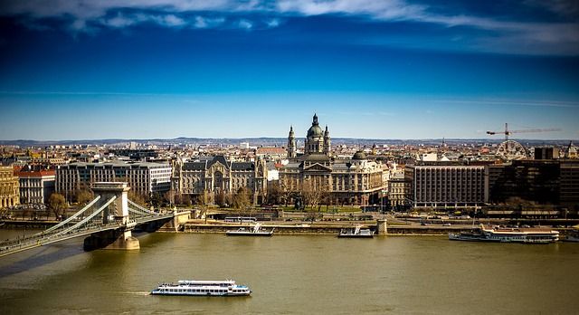 Budapest panorámica con el Danubio