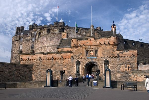 Castillo de Edimburgo entrada