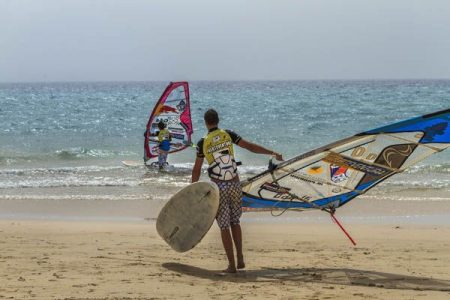 Fuerteventura, paraíso del windsurf