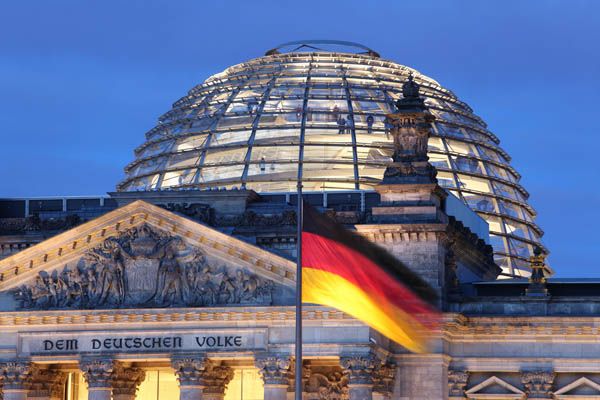 Cupula del Reichstag en Berlin