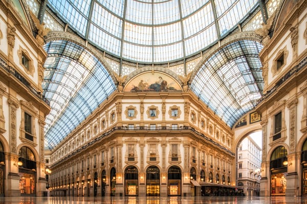 Galleria Vittorio Emanuelle II, Milán