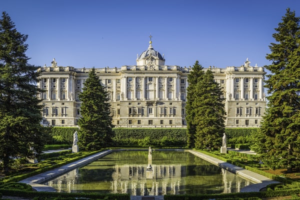 Jardines del Palacio Real Madrid
