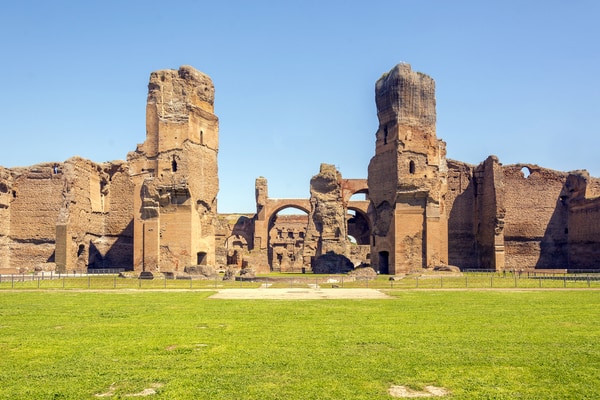 Qué hacer en Roma con niños: Termas de Caracalla