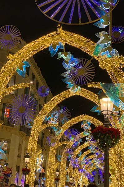 Luces de Navidad Málaga